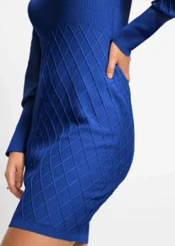 Strickkleid mit Rollkragen