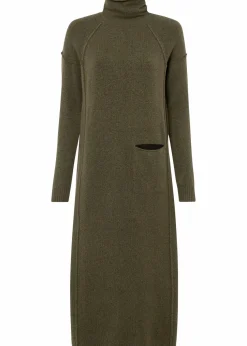 Strickkleid mit Rollkragen