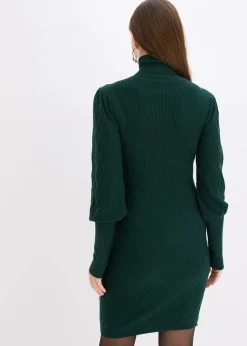 Strickkleid mit Rollkragen