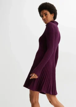 Strickkleid mit Rollkragen