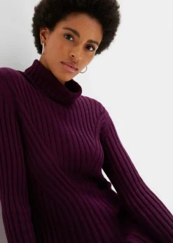 Strickkleid mit Rollkragen