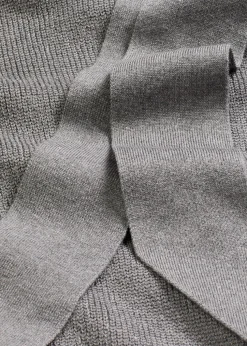 Strickkleid mit Schleife aus softem Viskose-Mix