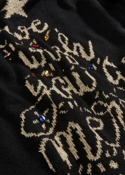 Strickkleid mit Weihnachtsmotiv