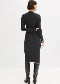 Strickkleid mit Wollanteil