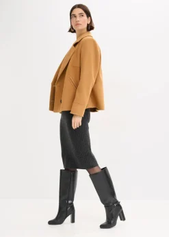 Strickkleid mit Wollanteil