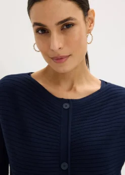 Strickkleid und Weste (2-tlg.Set)