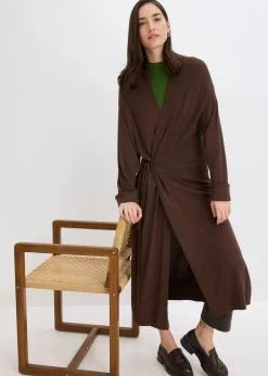 Strickmantel aus softem Viskose-Mix