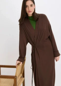 Strickmantel aus softem Viskose-Mix