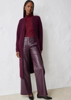 Strickmantel mit Alpaka