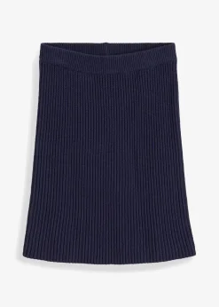 Strickrock aus reiner Baumwolle