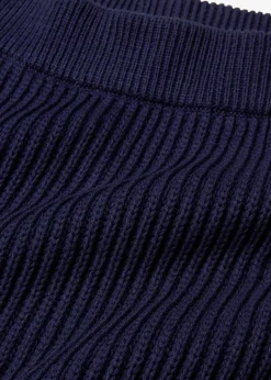 Strickrock aus reiner Baumwolle