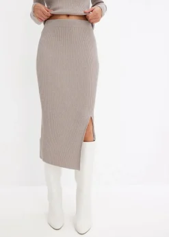 Strickrock aus softem Viskose-Mix