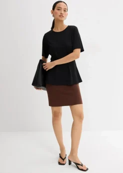 Strickrock aus Viskose-Mix