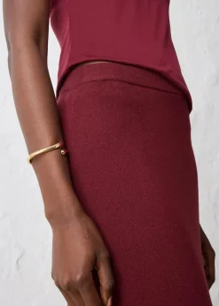 Strickrock aus weichem Woll-Mix