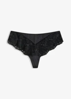 String Panty aus glänzendem Material