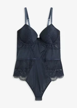 Stringbody mit Glanzeffekt