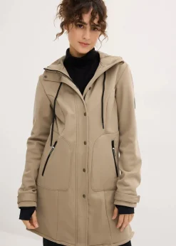 Super Stretch Softshell-Parka, wasserabweisend