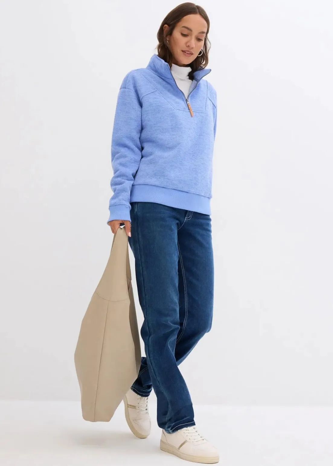 Super-Kuschel Long-Sweatshirt