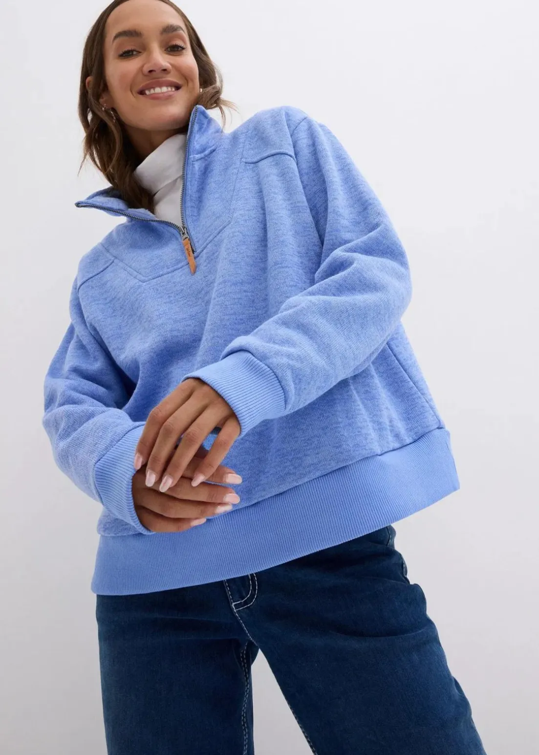 Super-Kuschel Long-Sweatshirt