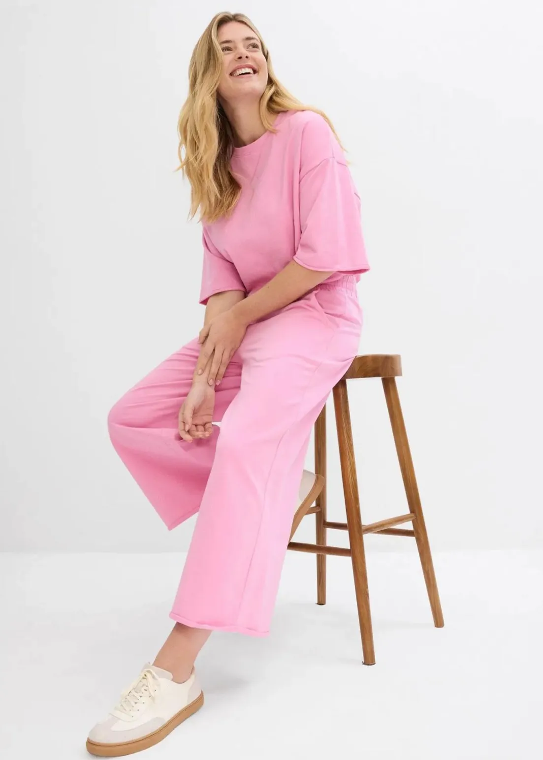 Sweathose aus Bio-Baumwolle, 7/8 Länge