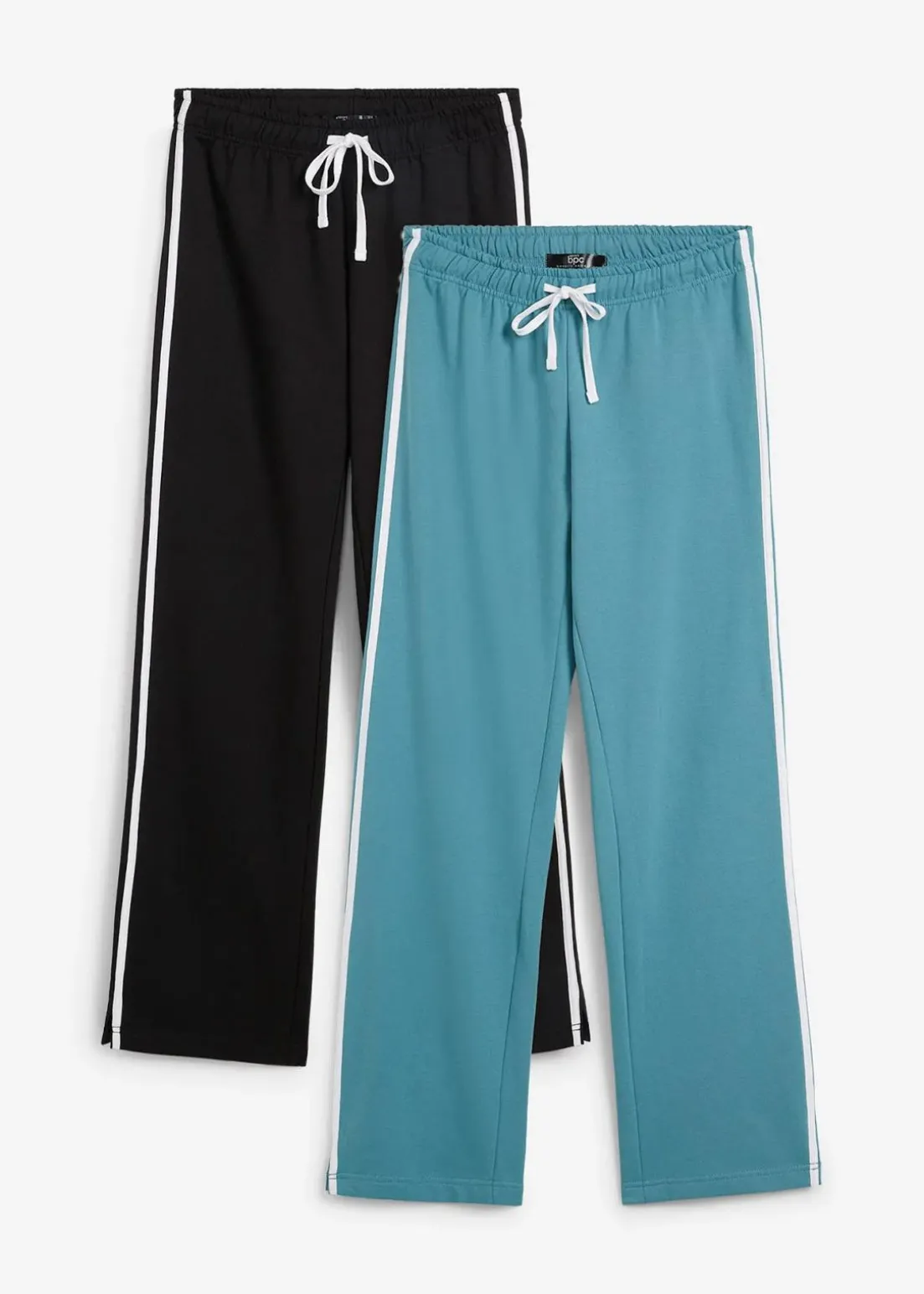 Sweathose aus reiner schwerer Baumwolle (2er-Pack )