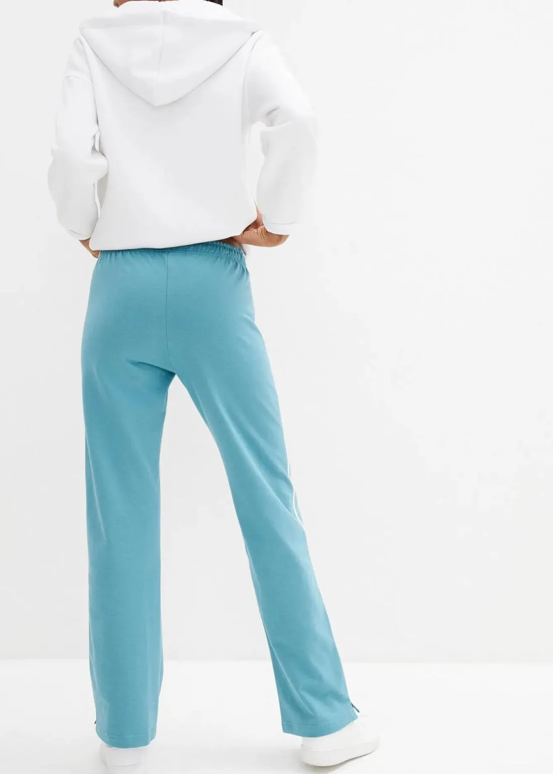 Sweathose aus reiner schwerer Baumwolle (2er-Pack )