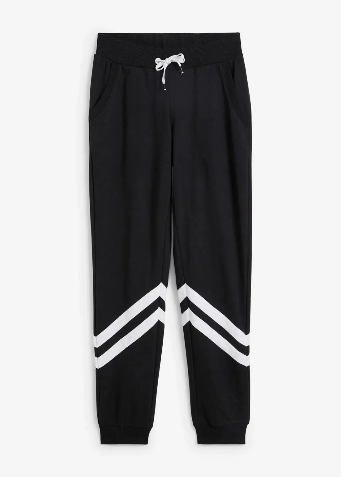 Sweathose mit Streifen