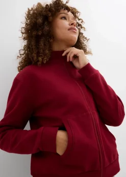 Sweatjacke aus reiner Bio-Baumwolle