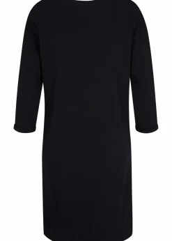 Sweatkleid, 3/4 Arm, innen weich angerauht
