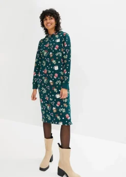 Sweatkleid aus Baumwoll-Mix