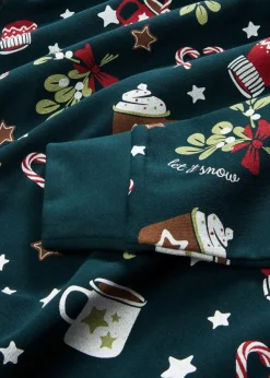 Sweatkleid aus Baumwoll-Mix