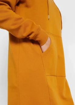 Sweatkleid aus Baumwoll-Mix