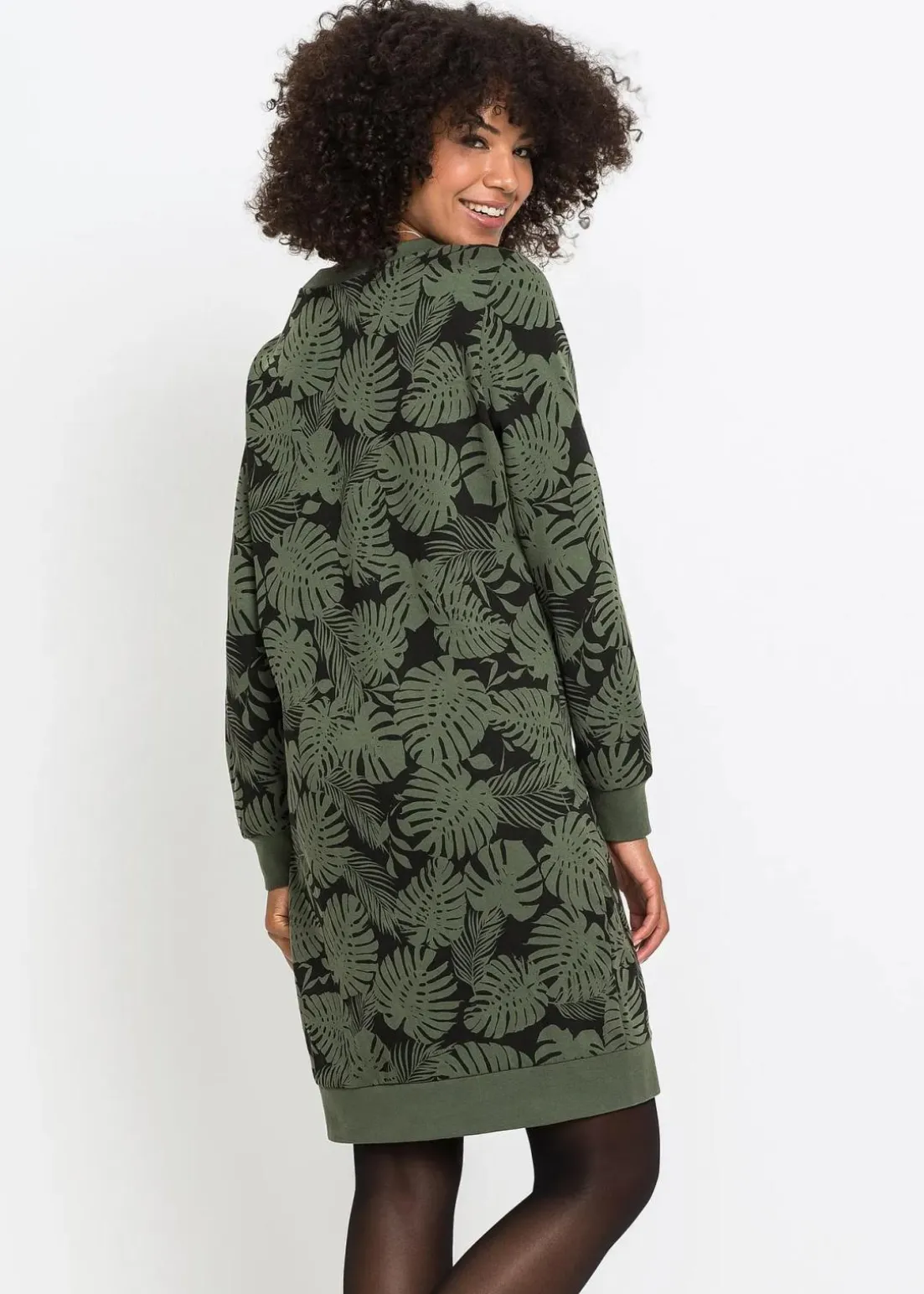 Sweatkleid, bedruckt