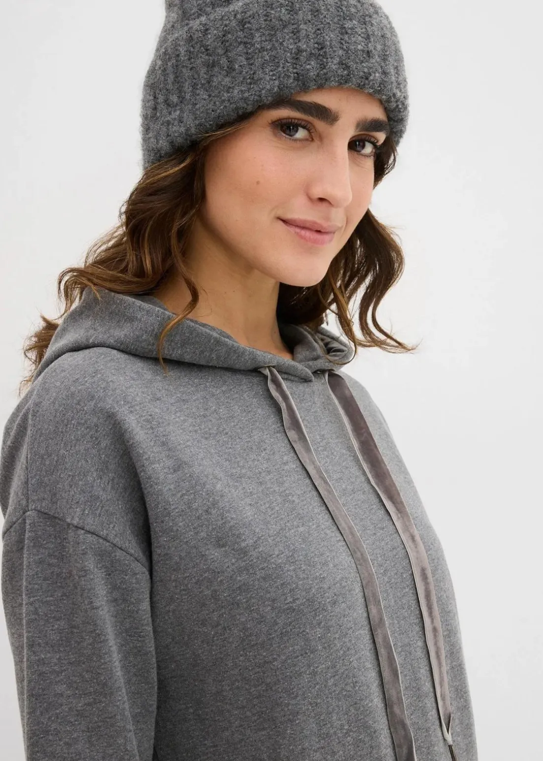 Sweatkleid mit Bio-Baumwolle