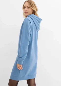 Sweatkleid mit Kapuze