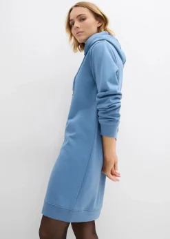 Sweatkleid mit Kapuze
