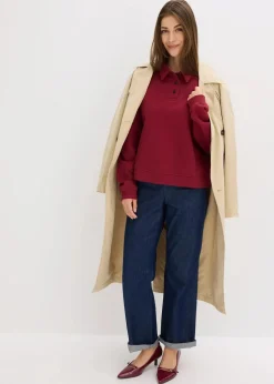 Sweatshirt aus reiner Baumwolle