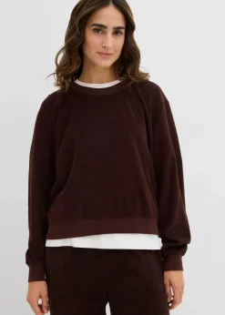 Sweatshirt aus weichem Frottee
