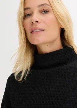 Sweatshirt mit Stehkragen