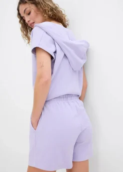 Sweat-Shorts aus reiner Baumwolle