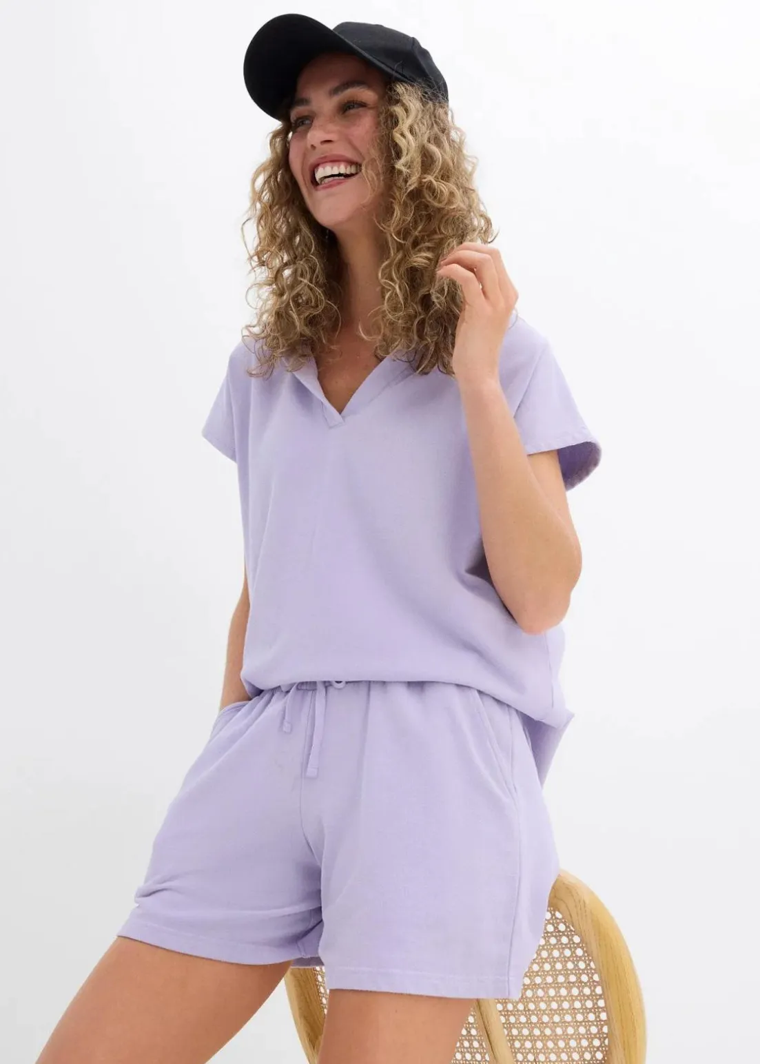 Sweat-Shorts aus reiner Baumwolle