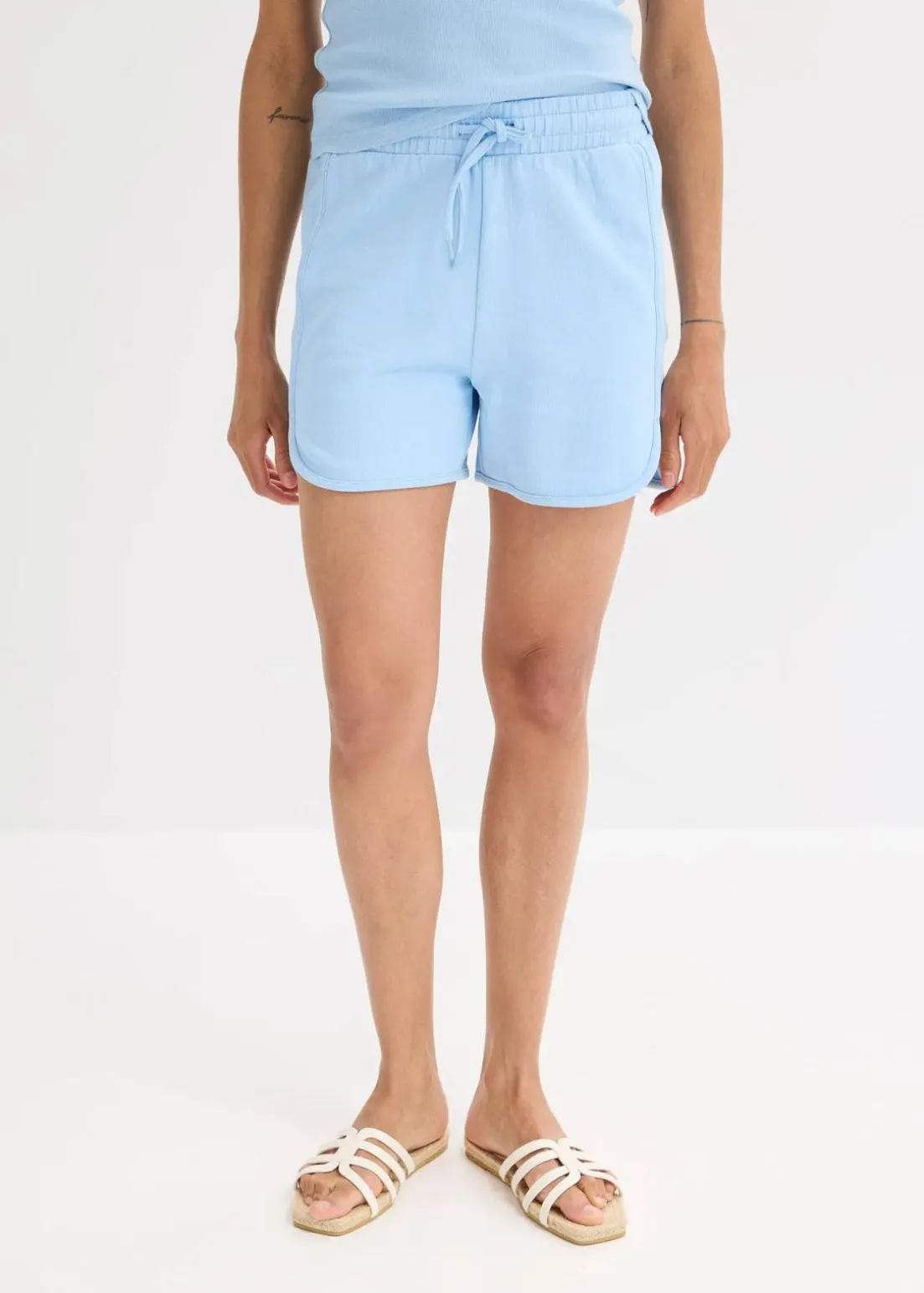 Sweat-Shorts aus reiner Bio-Baumwolle