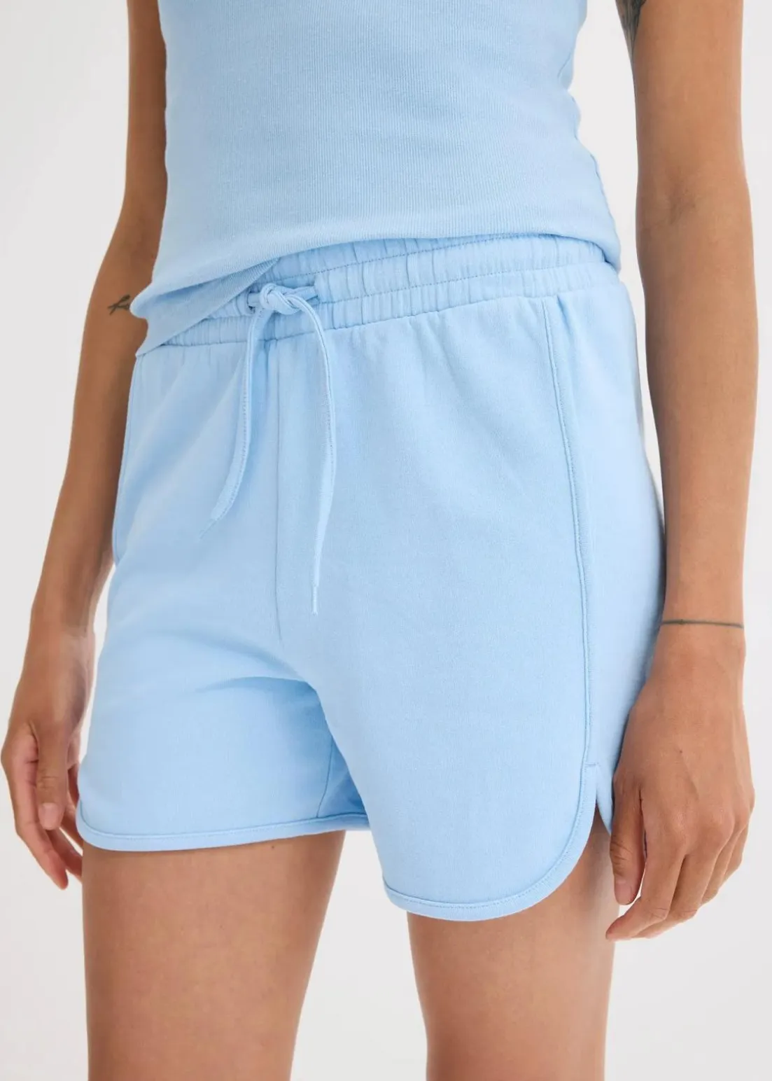 Sweat-Shorts aus reiner Bio-Baumwolle
