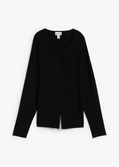 Taillierte Strickjacke aus Viskose-Mix