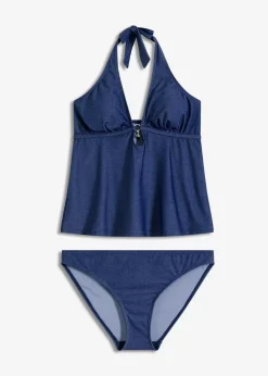 Tankini in Jeansoptik (2-tlg.Set)