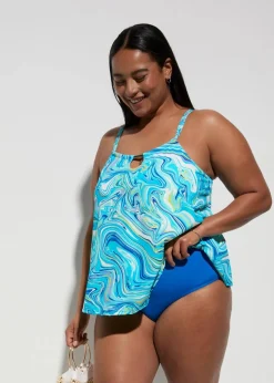 Tankini mit Cut-Out (2-tlg.Set)