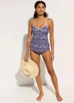 Tankini mit gekreuzten Trägern (2-tlg.Set)