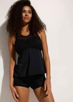Tankini mit Spitze (2-tlg.Set)