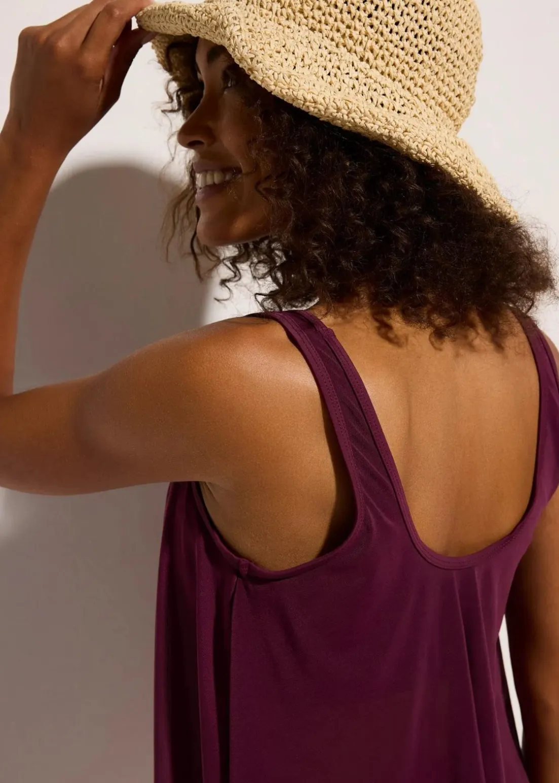 Tankini mit transparentem Mesh (2-tlg.Set)