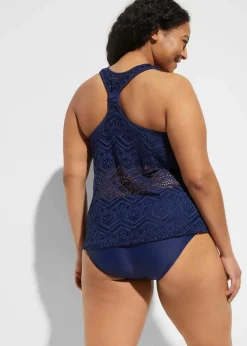 Tankini (2-tlg. Set) aus Spitze
